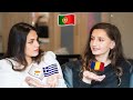 Language Challenge - Greek vs Romanian ║ Georgiana & Cristina