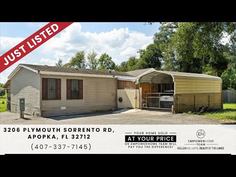 3206 Plymouth Sorrento Rd, Apopka, FL home video tour