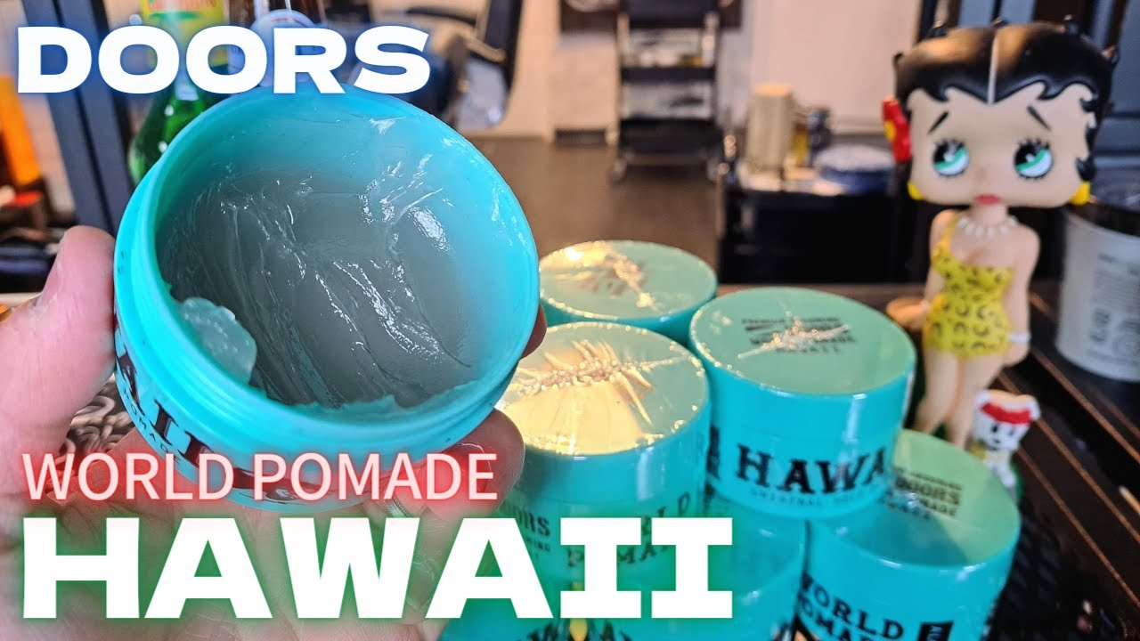 ドアーズ　ワールドポマード　Hawaii 3個