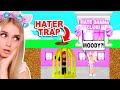 My BEST FRIEND Got TRAPPED In My IAMSANNA *HATER TRAP* In Adopt Me! (Roblox)