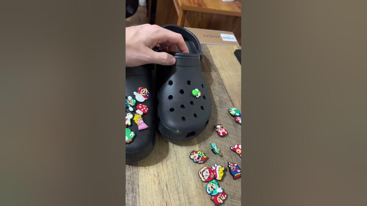 New Nintendo Croc Jibbitz YouTube