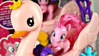 My Little Pony - Equestria Girls - Łabędzia Łódka Pinkie Pie Pinkie Pie Row & Ride Swan Boat Set