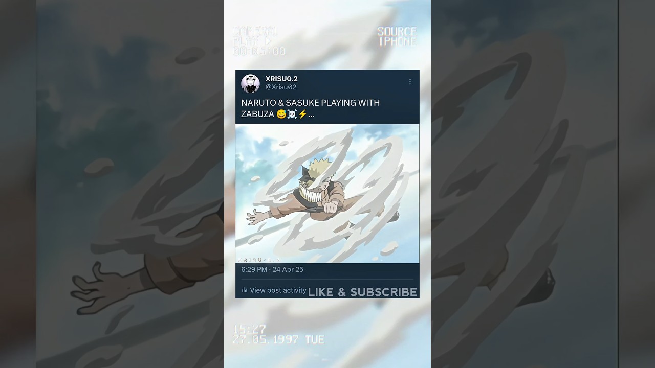 NARUTO ROCKED 💀 ZABUZA SHOCKED 🤡..