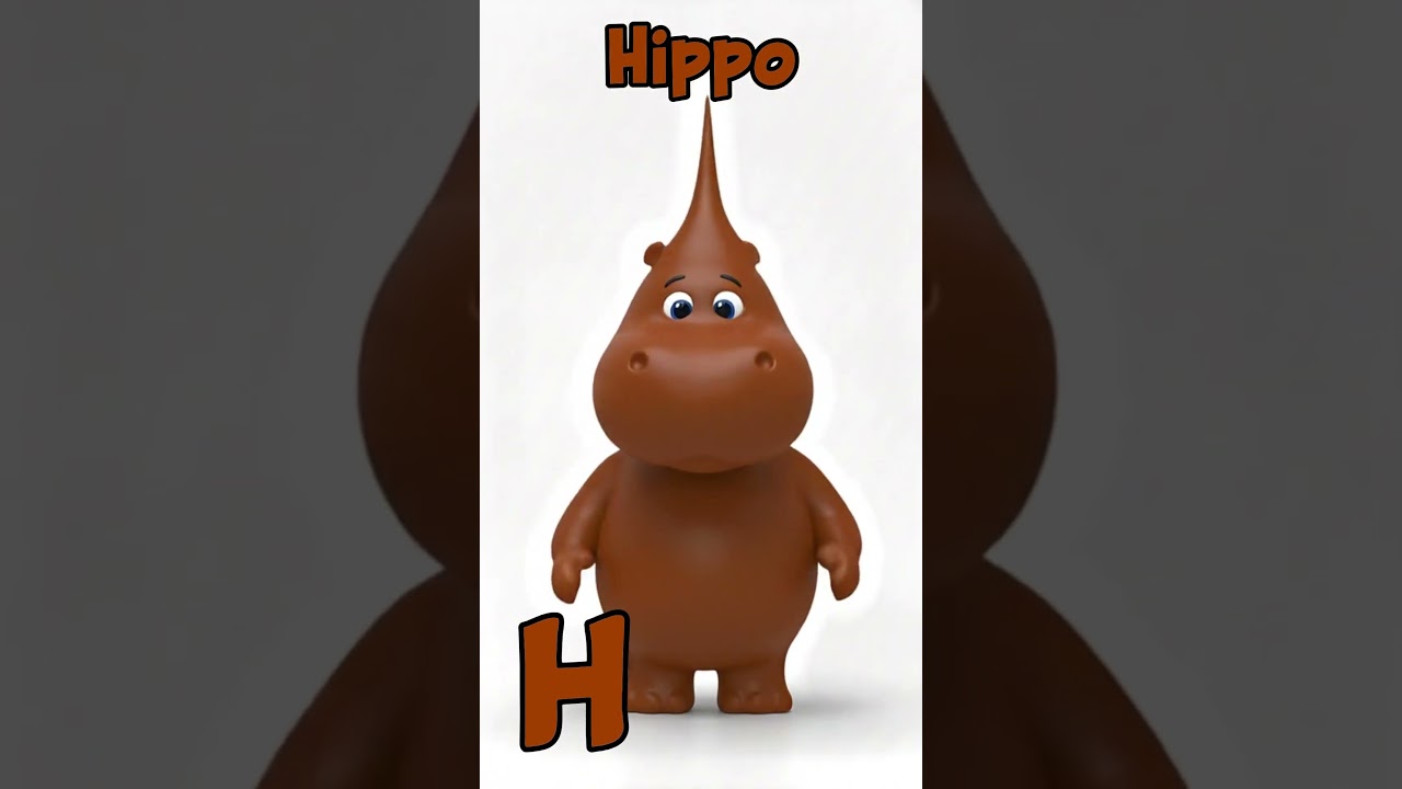 ABC Colorful Safari Animal Song (EFGH) #abcsong #colorsong