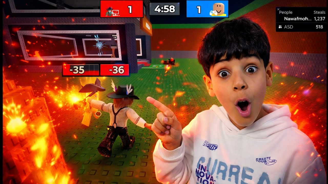 روبلكس ماب السرقه pvp مع المتابعين