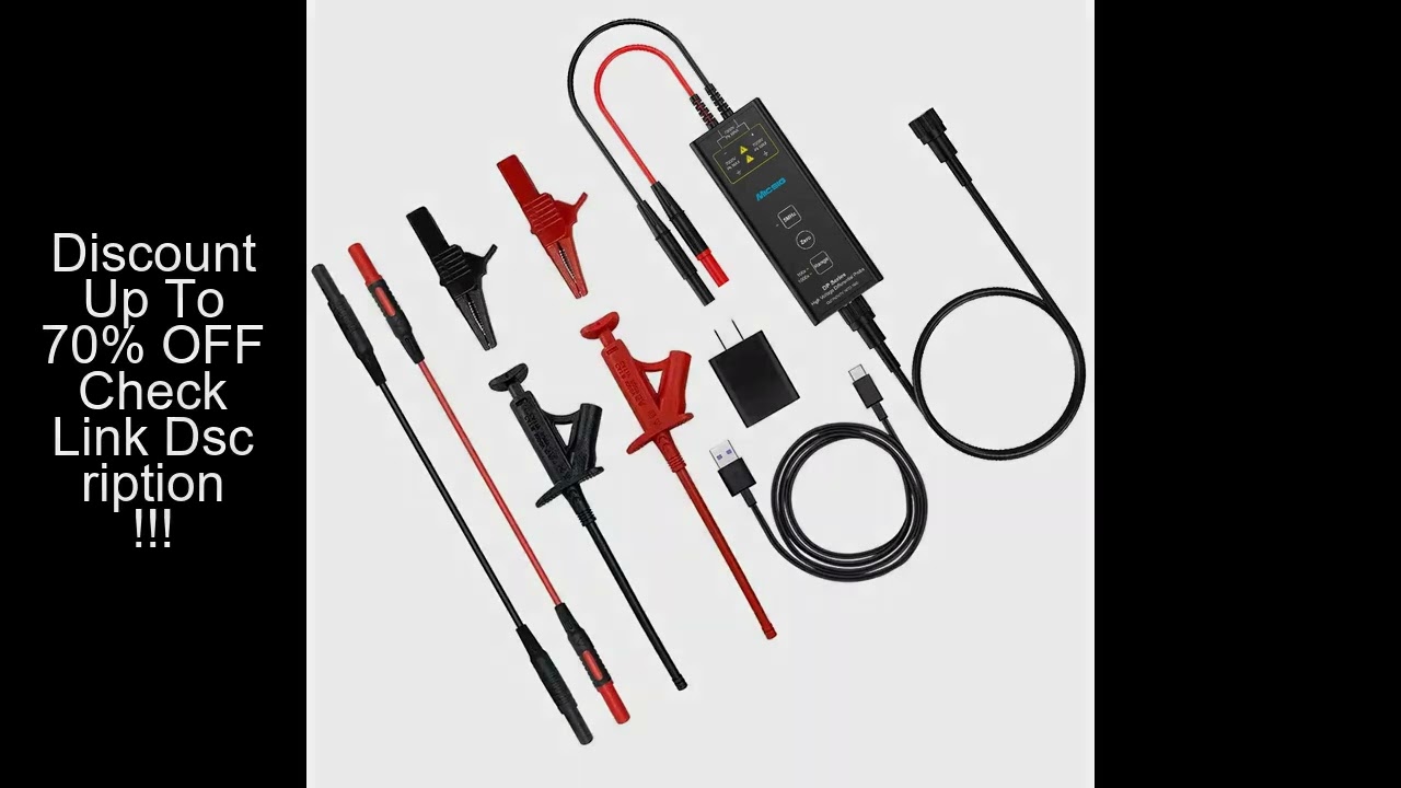 Micsig High Voltage Differential Probe DP Series DP700/1500/3000/DP702/1502/3002 Bandwidth 100/200 M