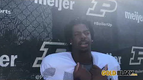 GoldandBlack com video: LB Clyde Washington