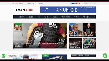 Instalando Portal De Notícias Em WordPress Responsivo Admin php 7.0 a 7.3