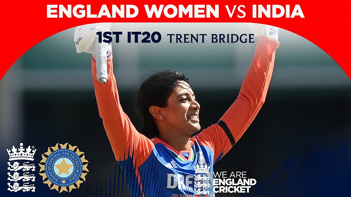 Smriti Mandhana Century! | Highlights - England v India | 1st Women’s Vitality IT20 2025
