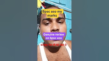 BPSC aso real cut off video 💥 #govtjobs #bpsc #aso #bpscaso #mymarks