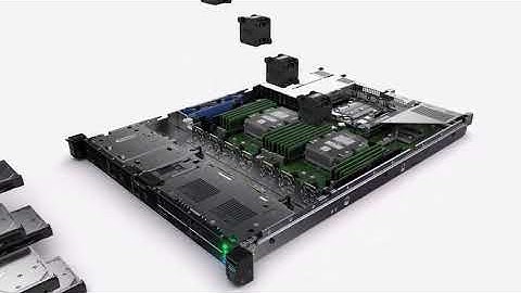 HPE ProLiant DL160 Gen10 Server Exploded View Animation