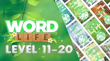 Word Life - Crossword Puzzle Level 11-20 | Answers