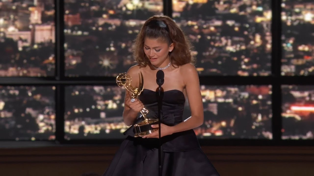 Absent Zendaya says Golden Globes win is 'incredible honor'