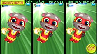 Talking Tom hero Dash - Super Crazy cat game 1 screenshot 5