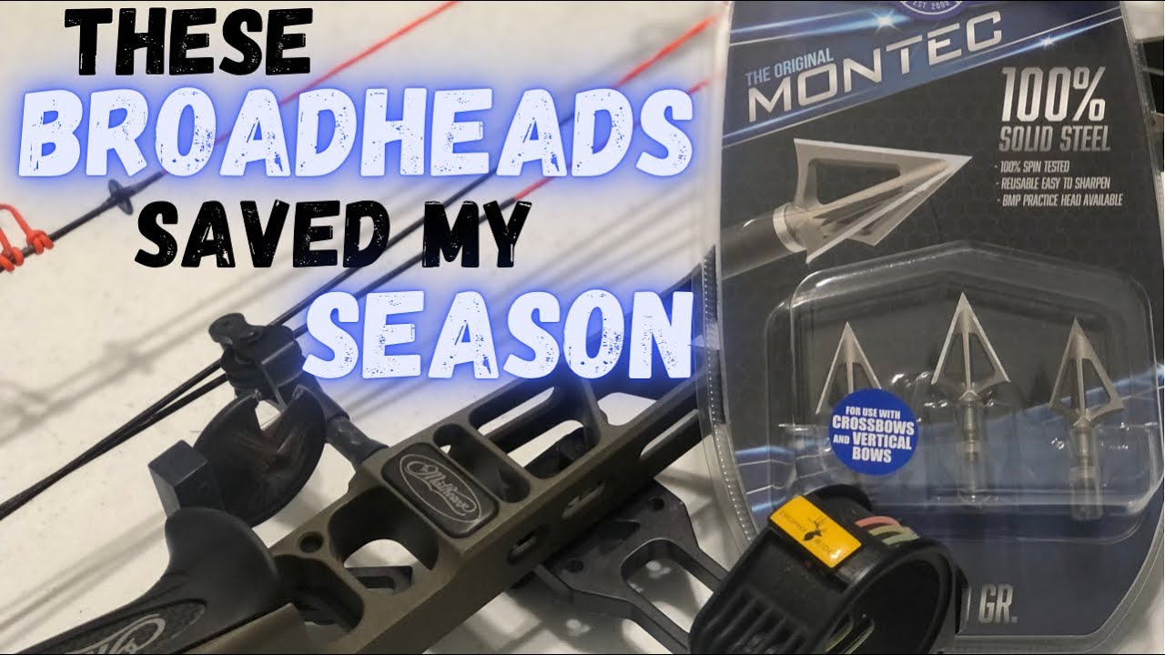 BEST Broadheads for CROSSBOWS and COMPOUND bows Two ARCHERY KILLS