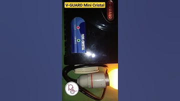 V-Guard Mini Crystal Stabilizer.  No Output Voltage.