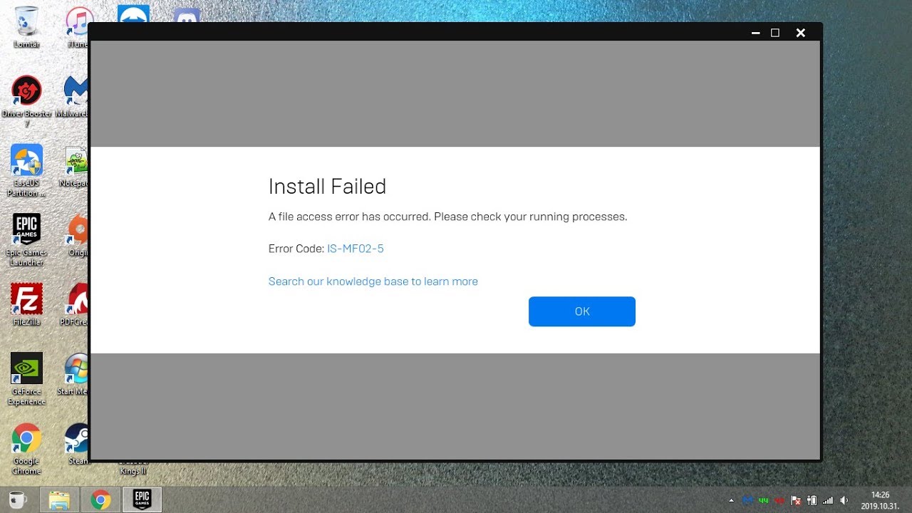 Epic Games Launcher Bug Epicgames Youtube