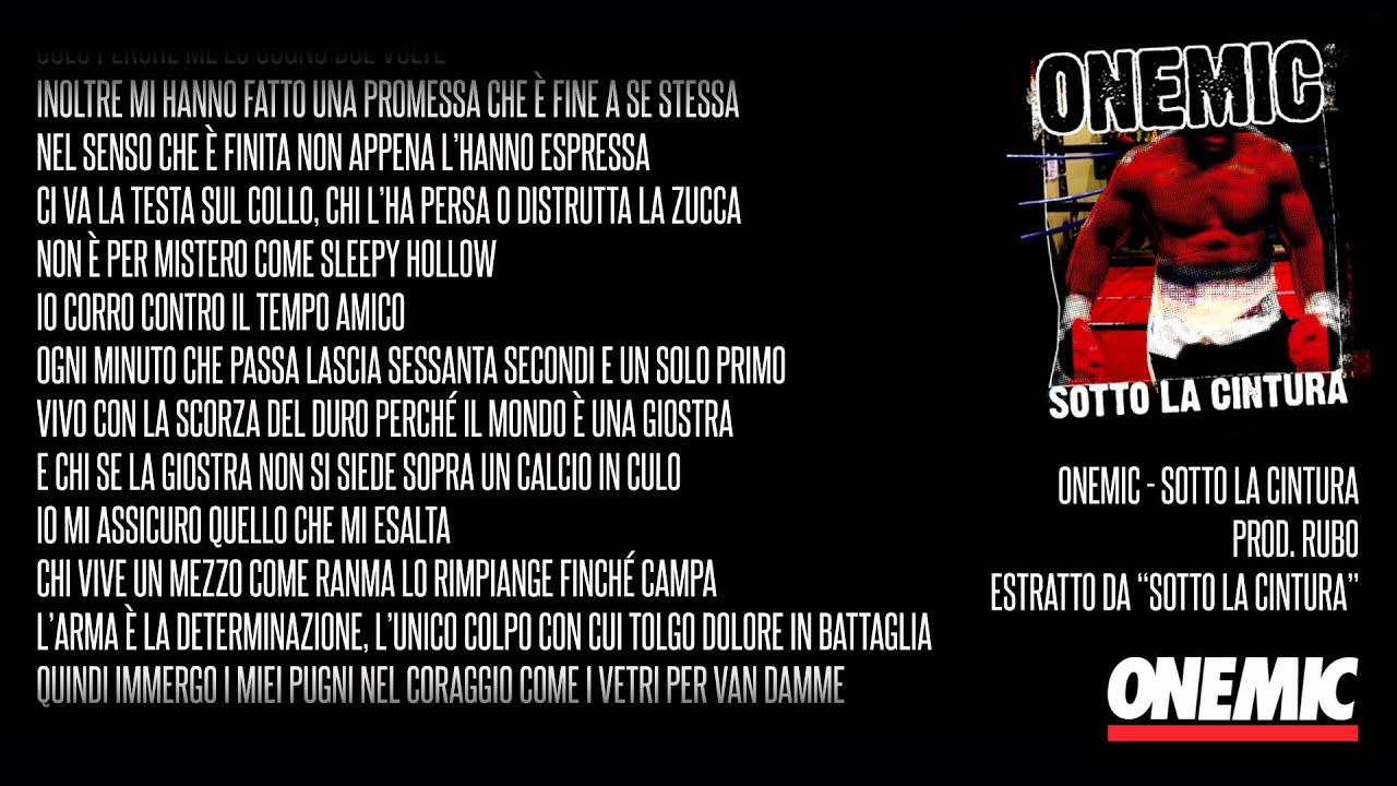 Onemic - Sotto La Cintura - 02 - 