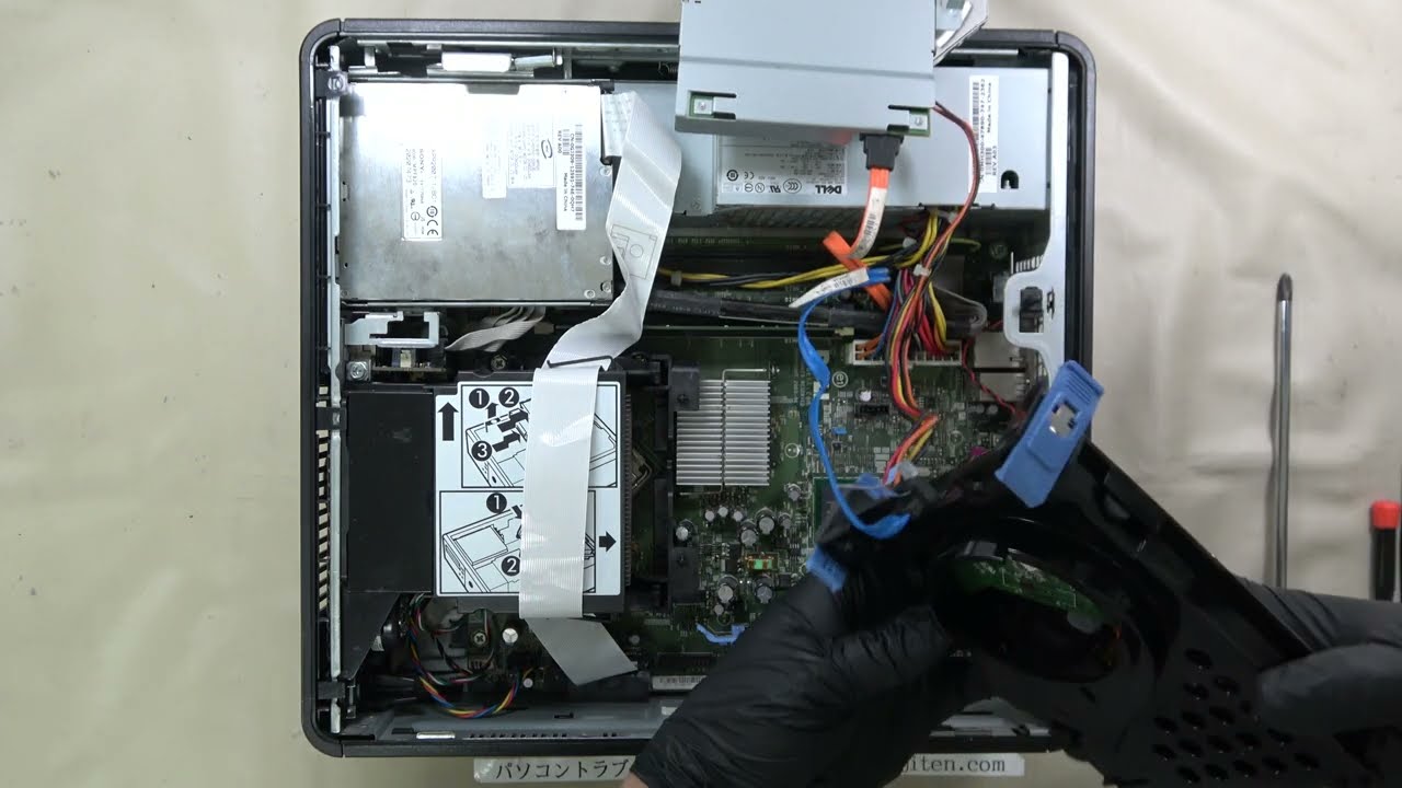 パソコン修理】DELL Optiplex745 CPU交換ガイド｜取り外しから取り付け