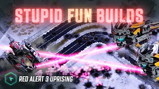 Stupid Fun Builds vs Brutal AI - Red Alert 3 Uprising