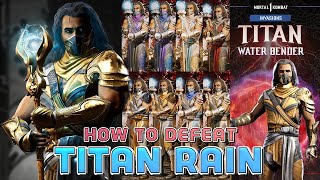 How To BEAT Titan Rain 💦 | Mortal Kombat 1 Invasions Titan Battle