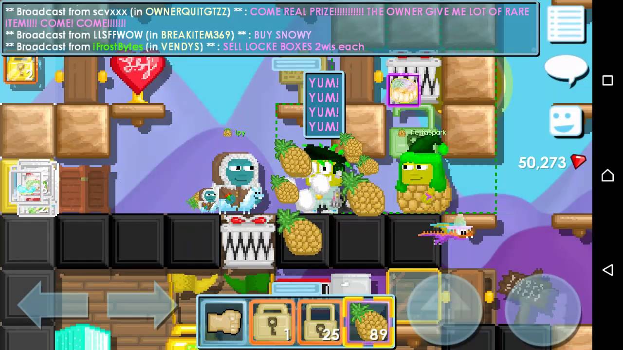 Growtopia Pineapple party part 2 YouTube
