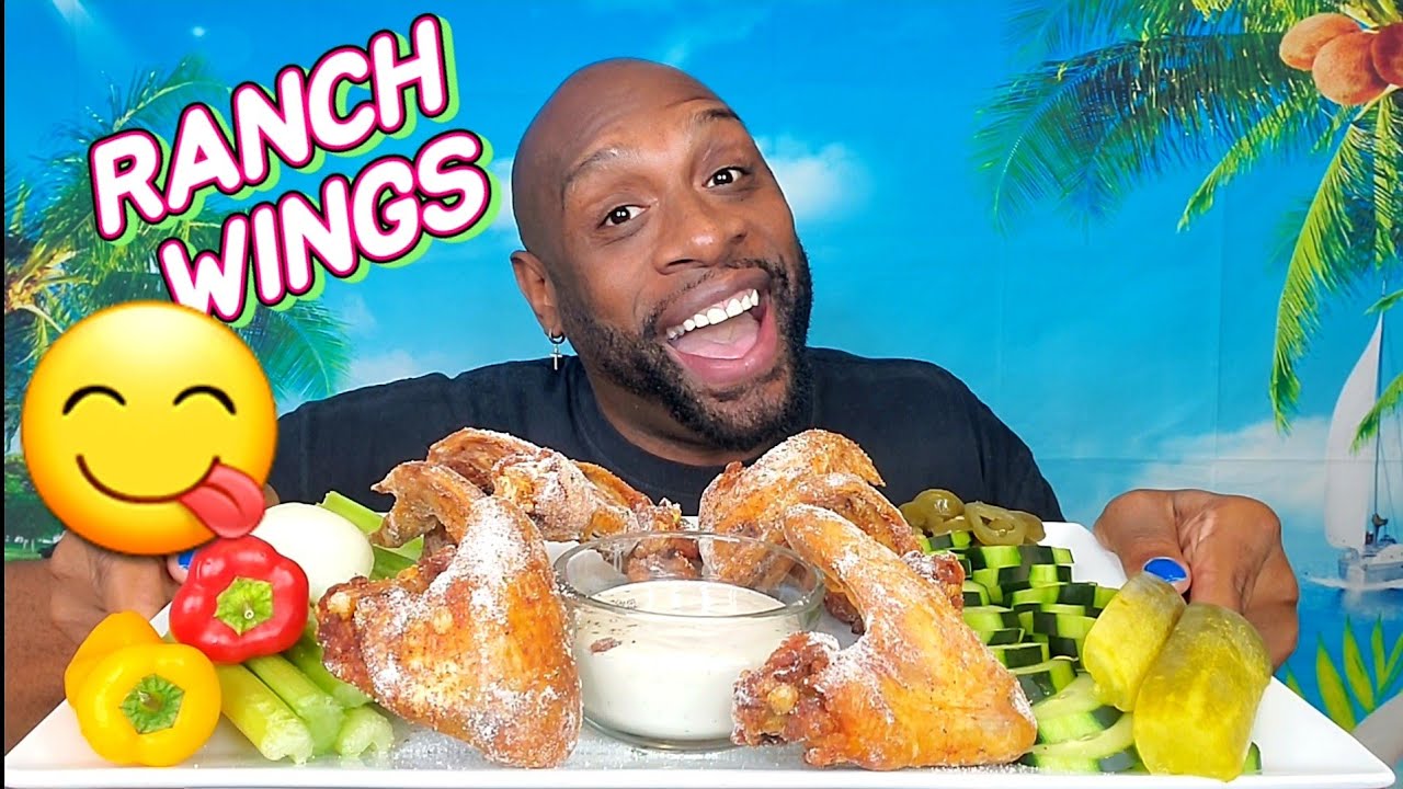 MUKMAS DAY 1 ... WHOLE RANCH WINGS. WING WEDNESDAY. CHICKEN WING MUKBANG. LLIPS MERCH HOODIE REVEAL.