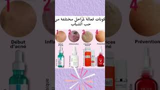 علاج حب الشباب واثاره بانواعه Acné traitement dermatologique