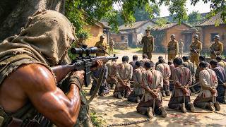 Red Army eliminates vicious bandits preying on civilians!— Gunfight，4K #mma