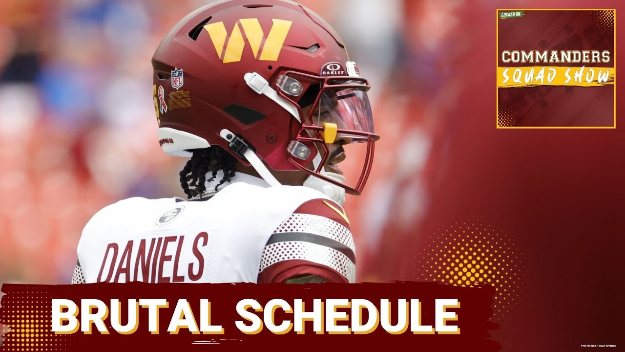 COMMANDERS SQUAD  | Did the NFL Give the Commanders a BRUTAL 2026 Schedule? Full Reaction
