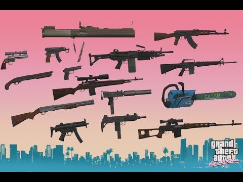 gta vice city weapons