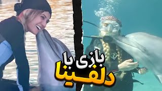 رفتیم با دلفین ها شنا کردیم 🤩 by Mary HM - ماری اچ ام 13,642 views 6 months ago 2 minutes, 41 seconds