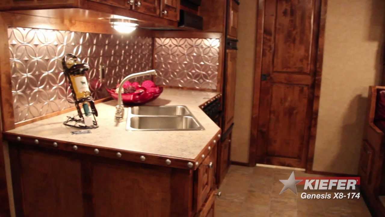 Kiefer® Genesis X8-174 Horse Trailer Featuring Bunk House