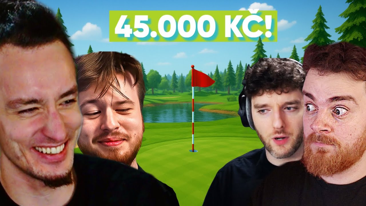 HRAJEME GOLF TURNAJ O 45.000 KČ