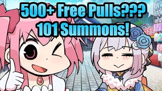 WE GET 500+ FREE PULLS?!? Oh I love this game | Magia Record