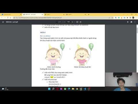 JAVASCRIPT tạo các hiệu ứng rollover và slideshow - YouTube