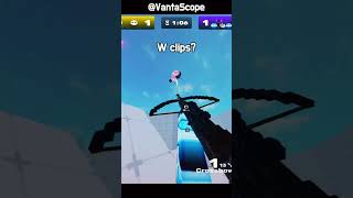 Am I the best crossbow player? #rivals #rivalsshorts