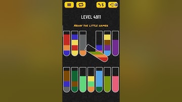 Water sort puzzle level 4911