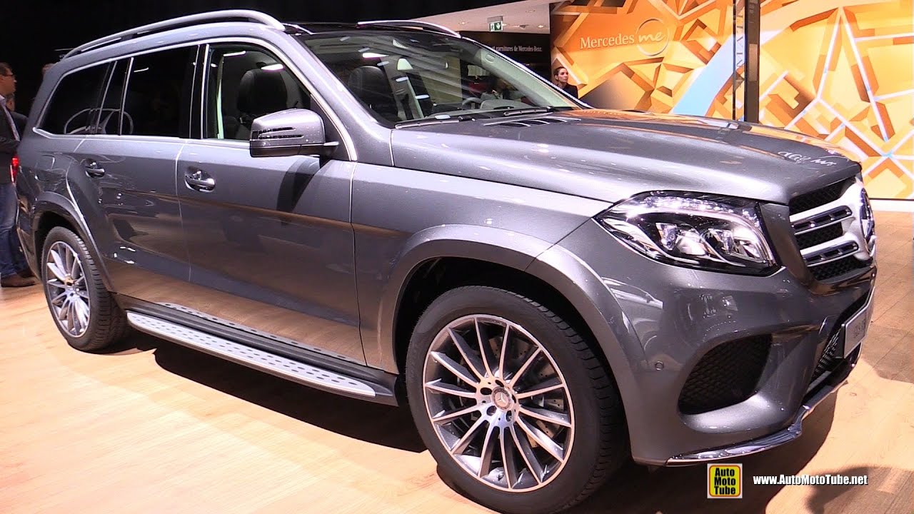 2017 Mercedes Gls350 Sel 4matic Exterior And Interior 2017 Mercedes Gls350 Sel 4matic Exterior And Interior Walkaround 2016 Paris Auto Show You