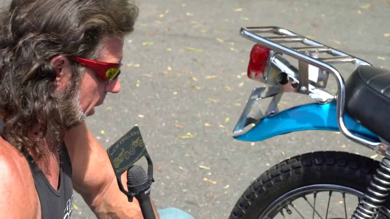 1971 Honda SL125 Sapphire Blue - YouTube