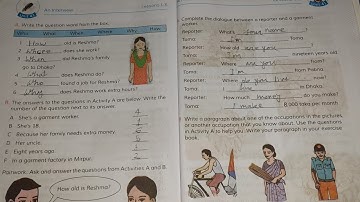 English for today// Class -4//unit-41// lesson 1-3 & Lesson 4-5//An Interview//Page -82 & 83