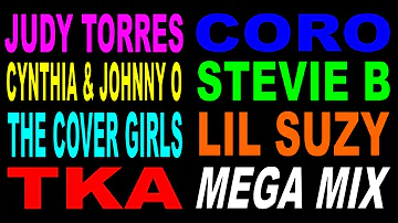 Freestyle MegaMix - Judy Torres - Cynthia & Johnny O - TKA - (DJ Paul S)