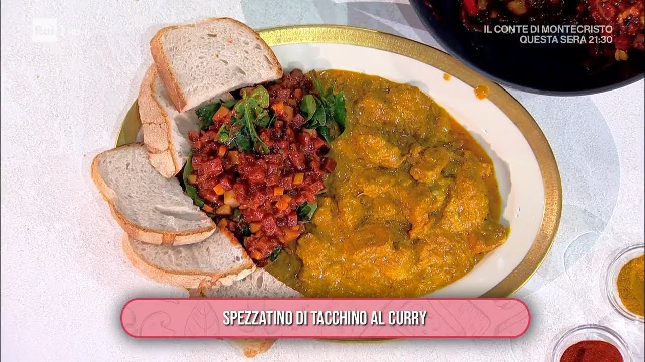 Spezzatino di tacchino al curry - È sempre mezzogiorno 13/01/2025