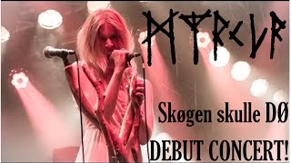 Myrkur - Skøgen skulle dø - Roskilde '15 - FIRST CONCERT chords