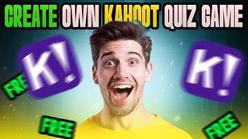 How to Create Your Own Kahoot Quiz Game for Free (2025) | Quick & Easy Tutorial
