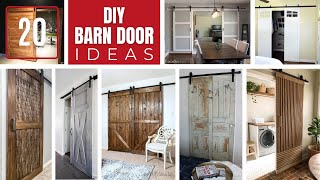 DIY BARN DOOR IDEAS | Modern Barn Door Ideas | Rustic Barn Door Ideas | How to Make a Barn Door