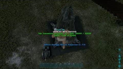 ARK: Survival Evolved OFFICIAL PVE TEK TROUGH DISAPEARING