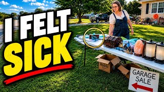 The Most Embarrassing Garage Sale Moment Of My Life
