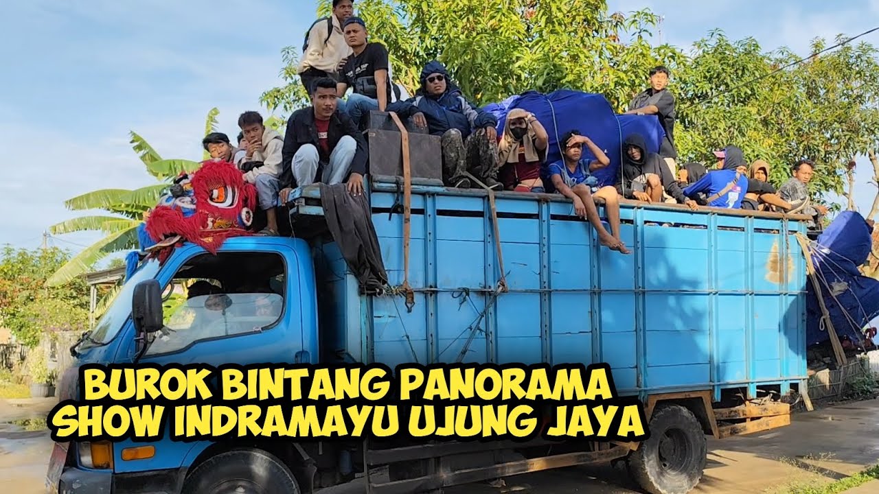 VLOG BUROK BINTANG PANORAMA persiapan pentas show widasari indramayu