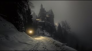 Get Cozy With 10 Hours Of Spooky Castle Blizzard Ambience | Relaxing Howling Winds For Sleep
